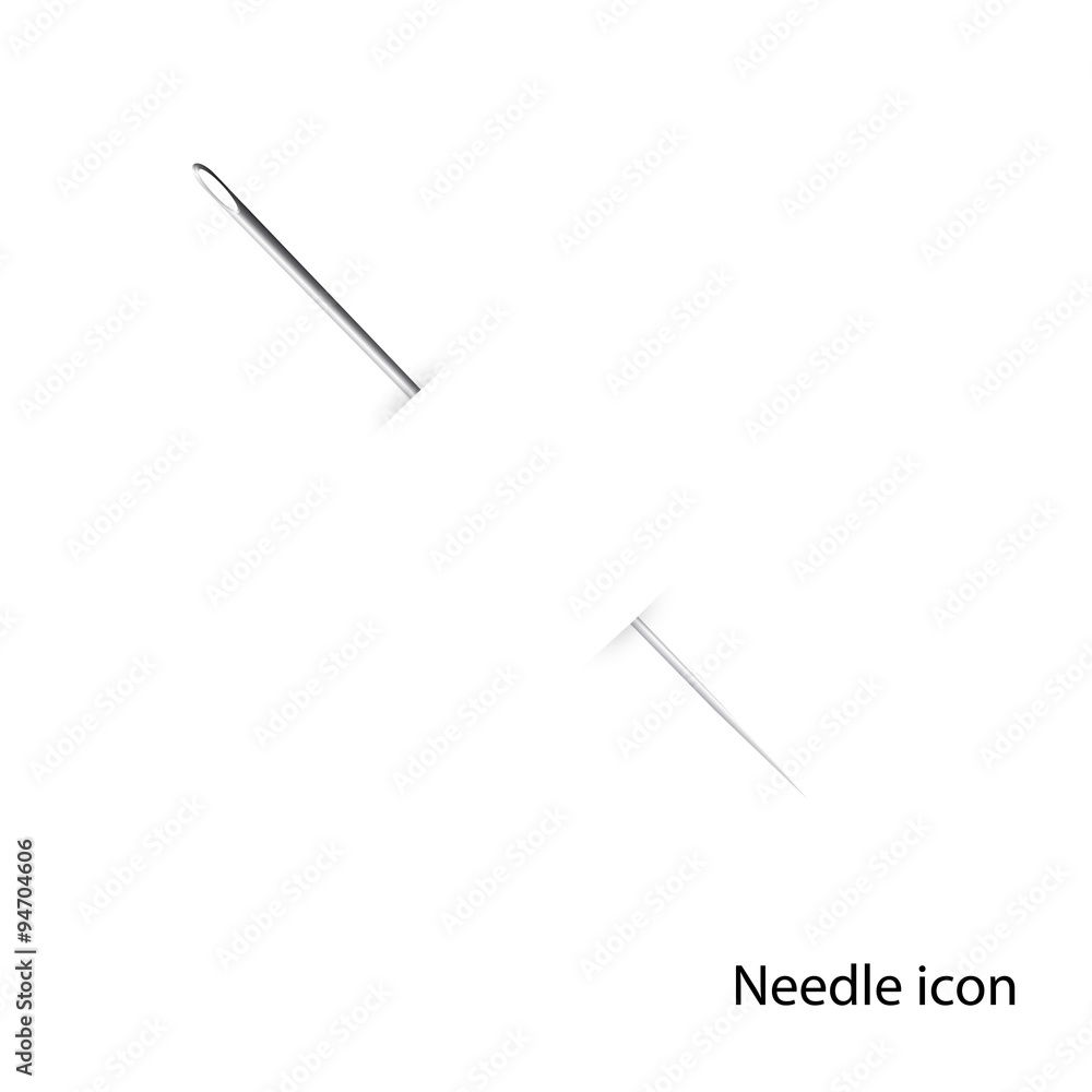 Sewing needle. Sewing needle.