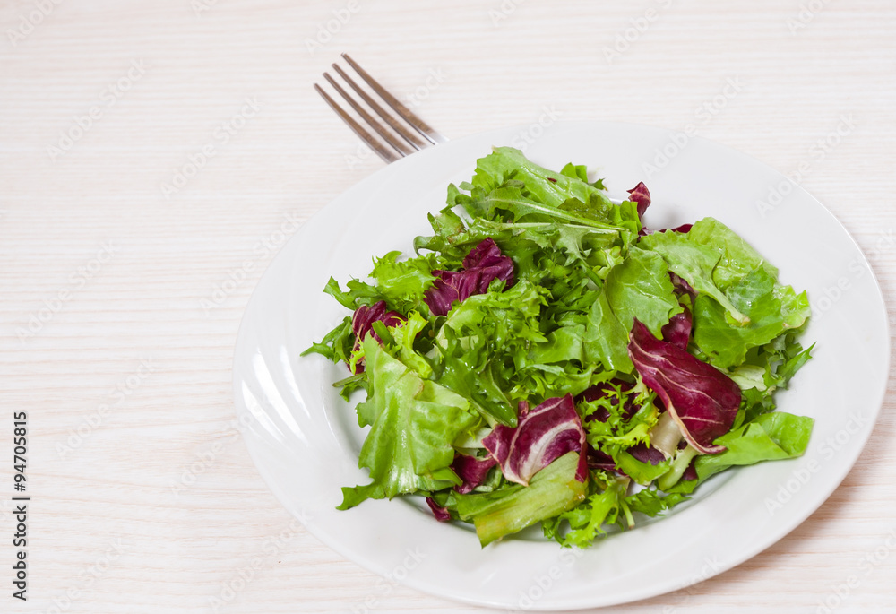 fresh mixed salad leaves fresh mixed salad leaves