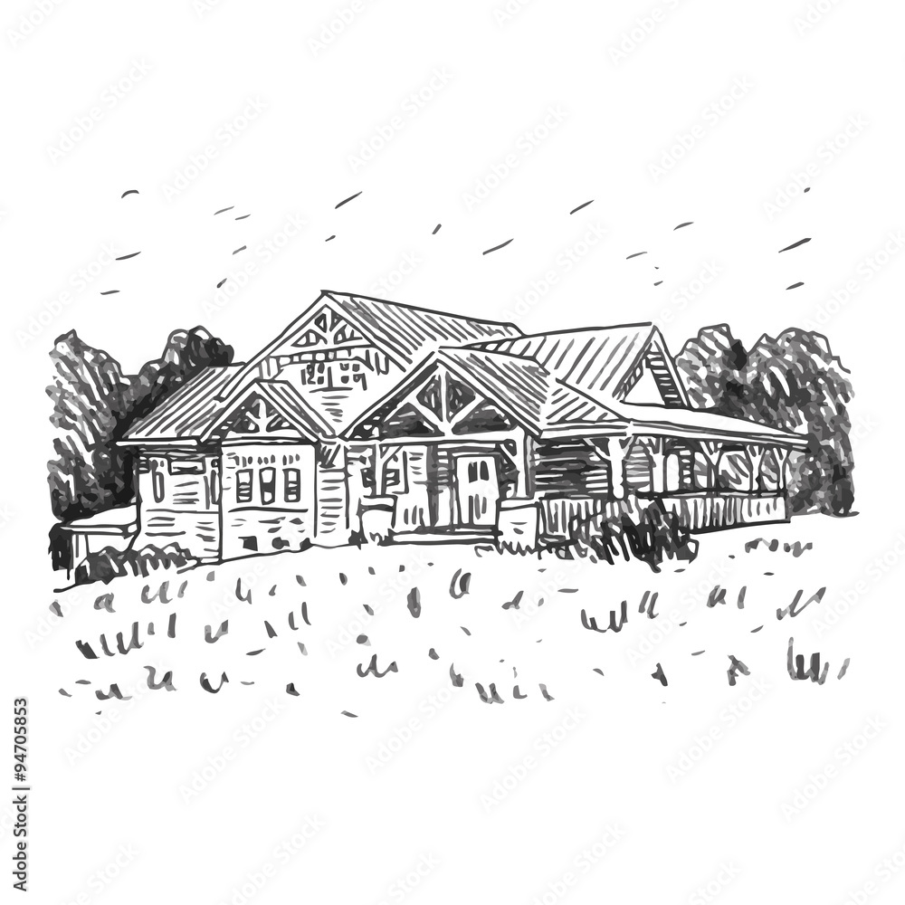 20x24, Drawing of House, Made to Order, Detailed, Pencil Drawing, From  Photo, Home, Barn - Etsy