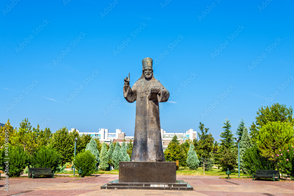 Statue of Petar I Petrovic Njegos in Podgorica - Montenegro Statue of Petar I Petrovic Njegos in Podgorica - Montenegro