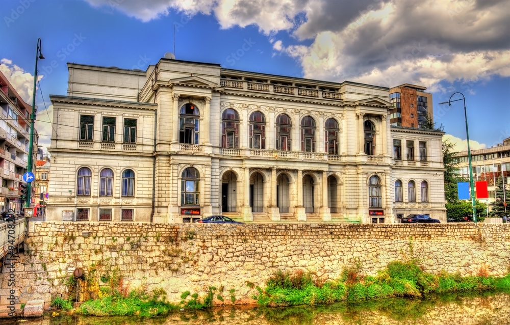 National theater in Sarajevo - Bosnia and Herzegovina
