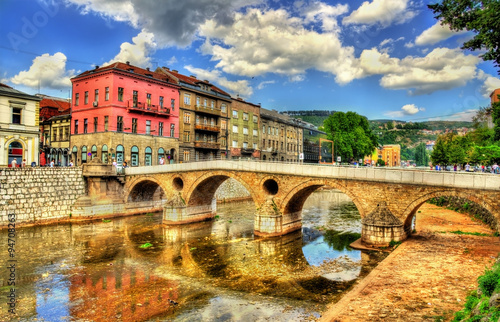 Latin Bridge in Sarajevo - Bosnia and Herzegovina photo