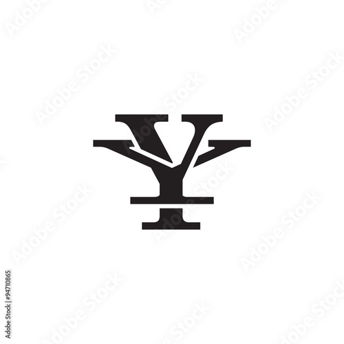 Letter Y and Y monogram logo