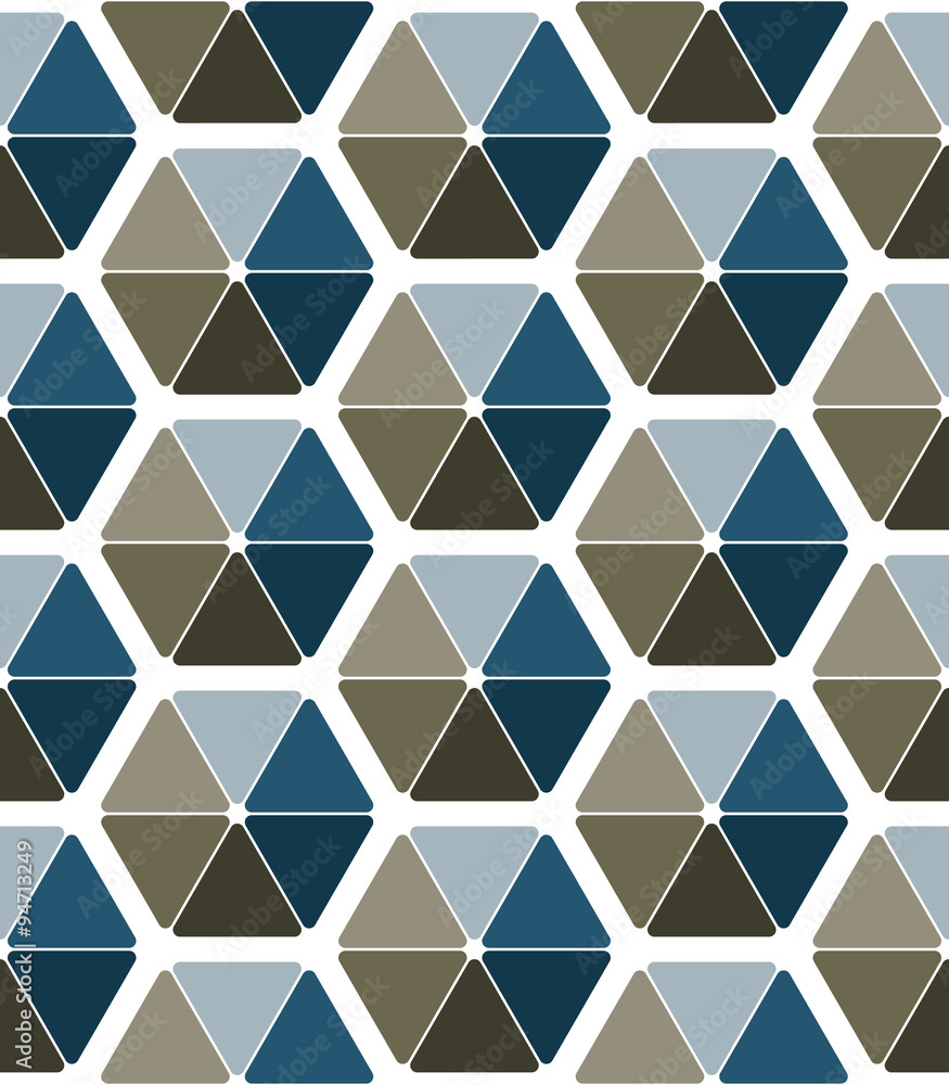 Seamless pattern design with abstract hexagons Seamless pattern design with abstract hexagons