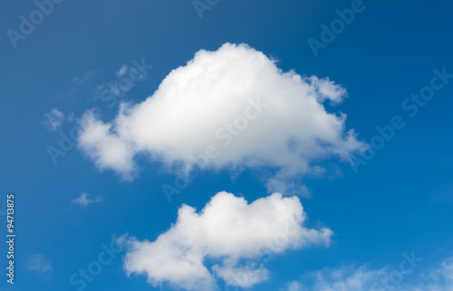 image of blue sky on day time for background