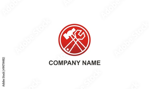  maintenance tool icon company logo