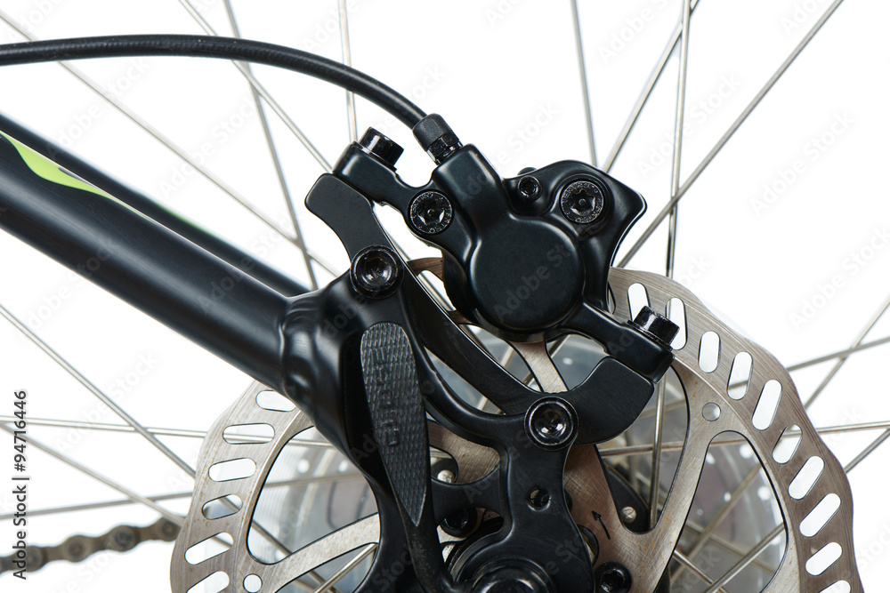 Fototapeta premium rear hydraulic disk brake