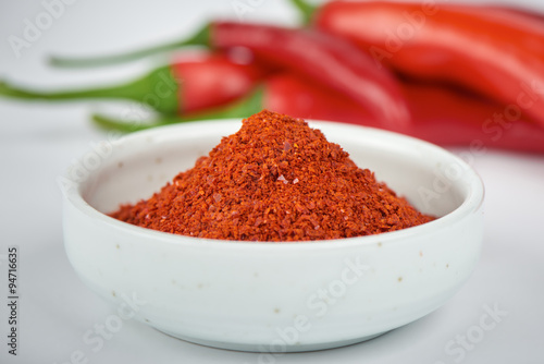 Korean chili pepper powder and chili pepper