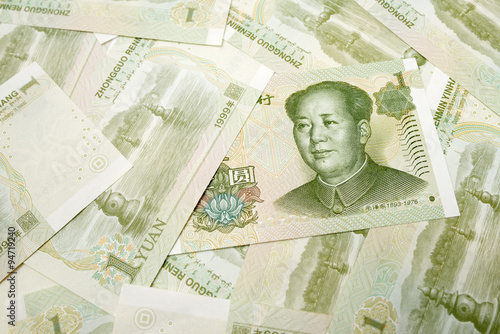 Photography Yuan banknotes