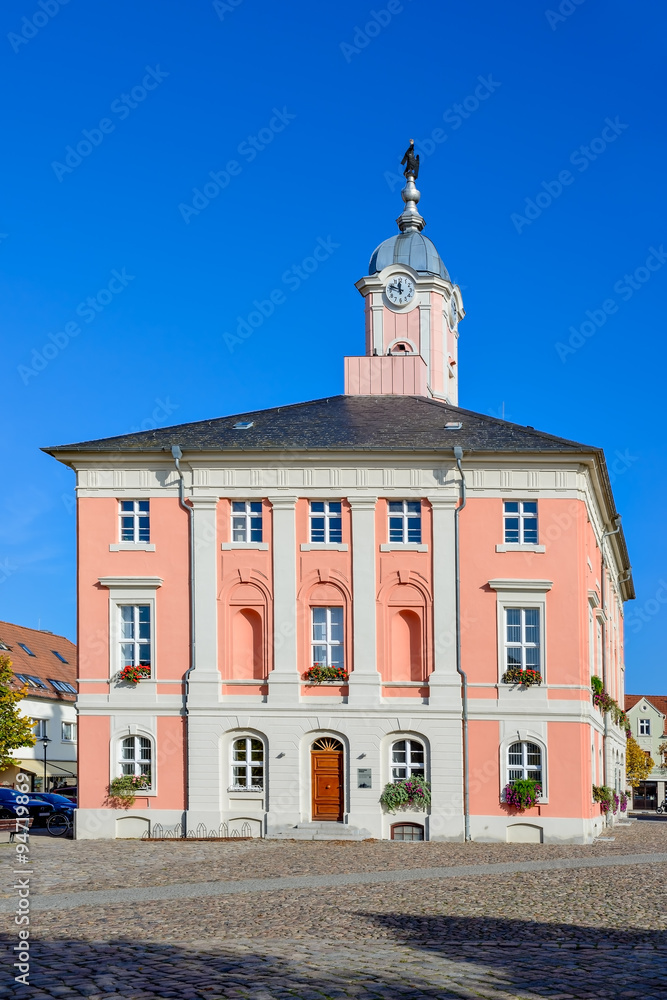 Obraz premium Historisches Rathaus Templin