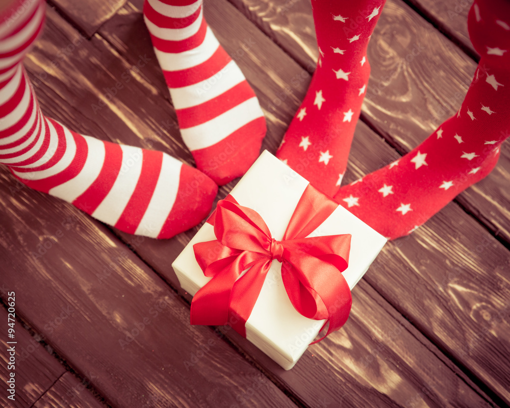 Fototapeta premium Winter holidays concept