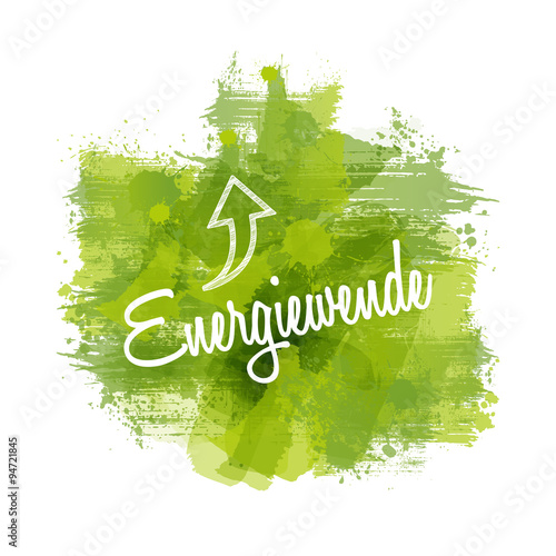 Energiewende | Abstract Watercolour Painting
