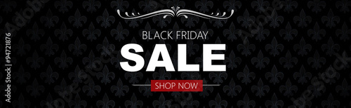 Black friday sale deals web banner 