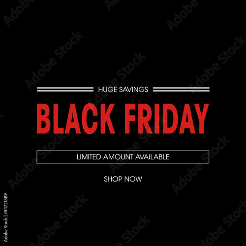 Black friday sale deals web banner 
