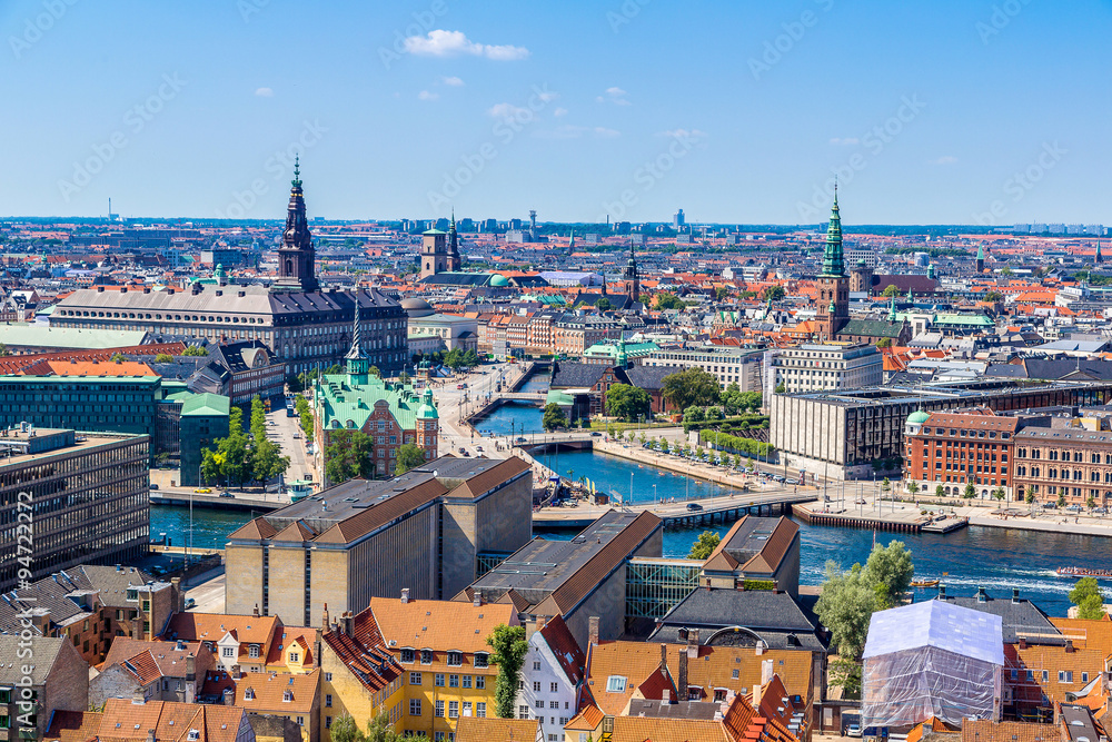 Fototapeta premium Copenhagen, Denmark