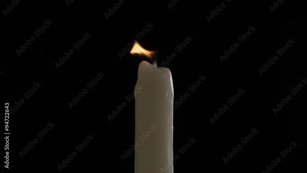 thin candle blown in 180fps slow motion thin candle blown in 180fps slow motion