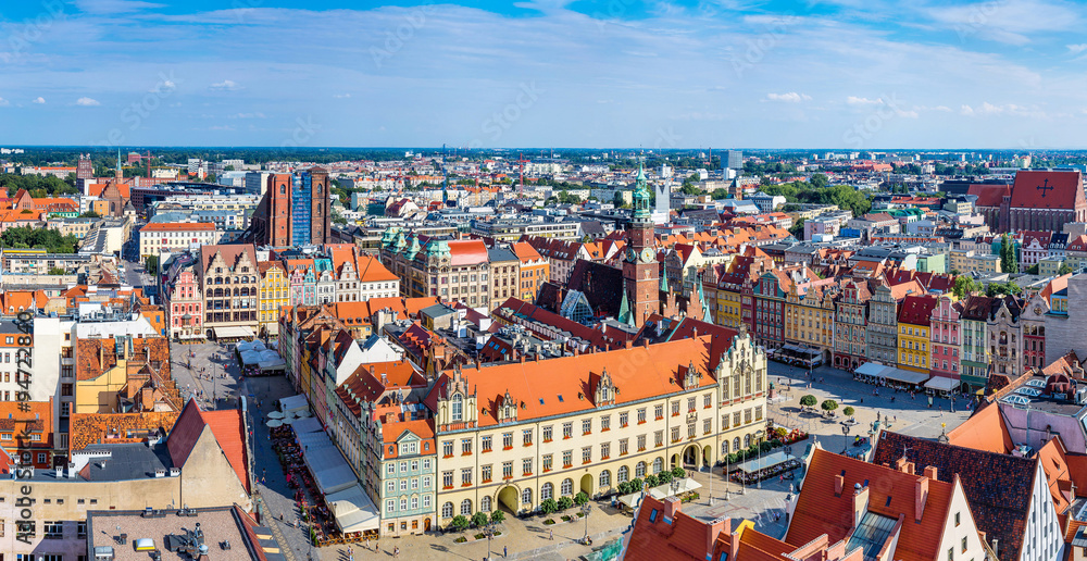 Obraz premium Market Square in Wroclaw
