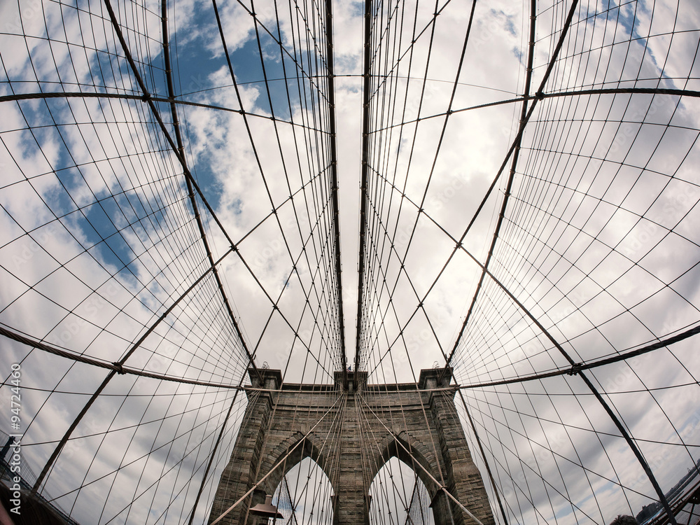 Fototapeta premium Brooklyn Bridge, Nowy Jork.
