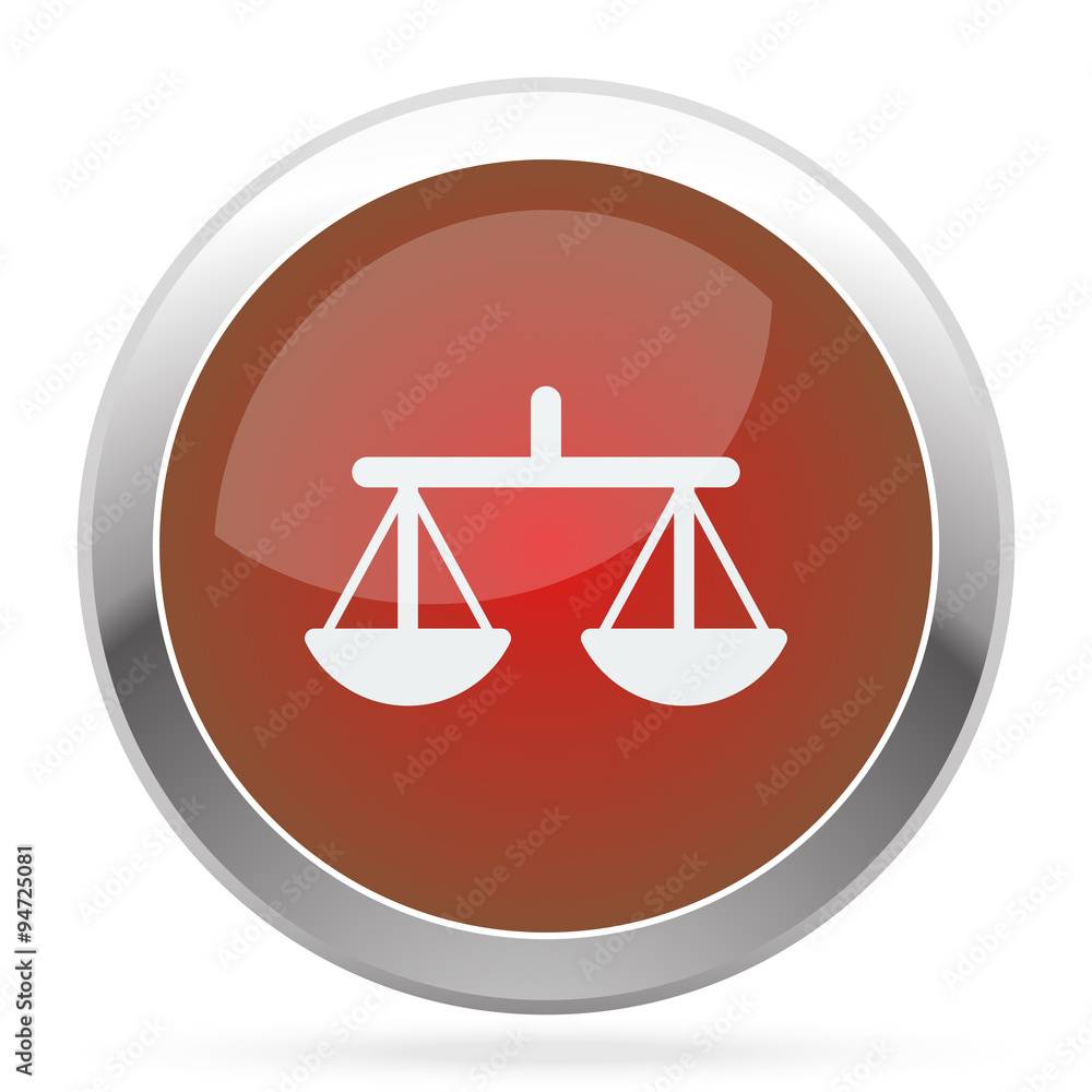 White Balance icon on red web app button White Balance icon on red web app button