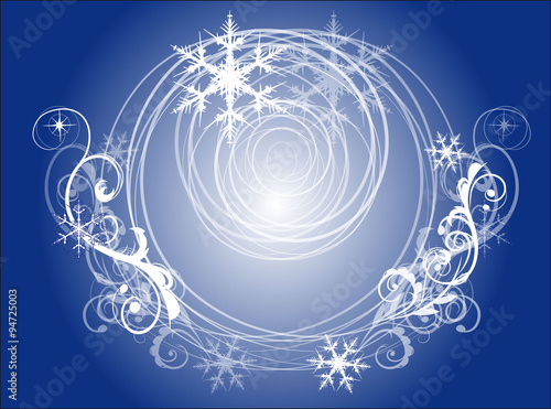 snowflakes background