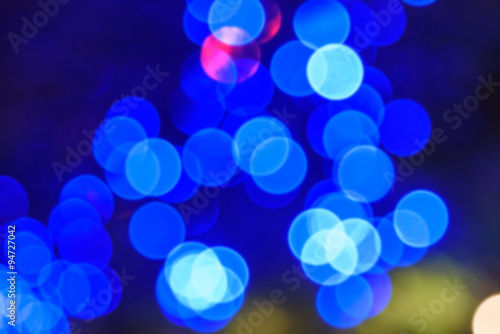 Natural blue light blurred background