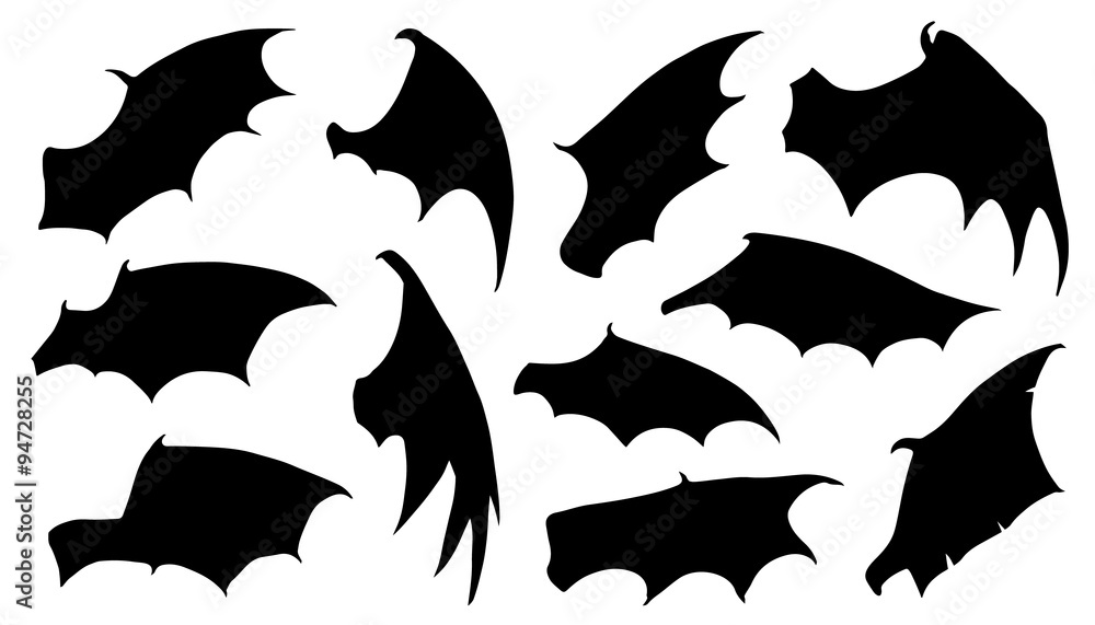 custom made wallpaper toronto digitaldragon wing silhouettes
