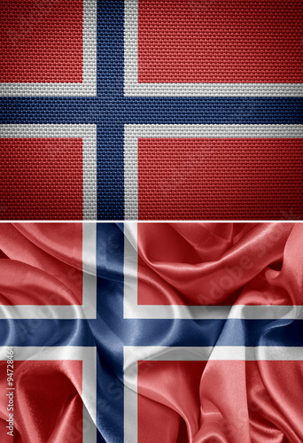 Textile Flag Norway #94728464