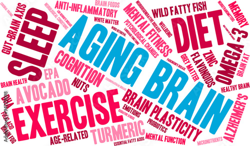 Aging Brain Word Cloud