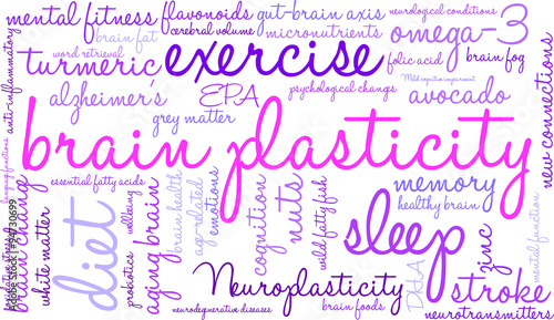 Brain Plasticity Word Cloud