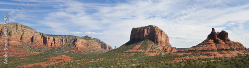 A View of Sedona's Red Rocks Formations photo