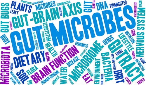 Gut Microbes Word Cloud