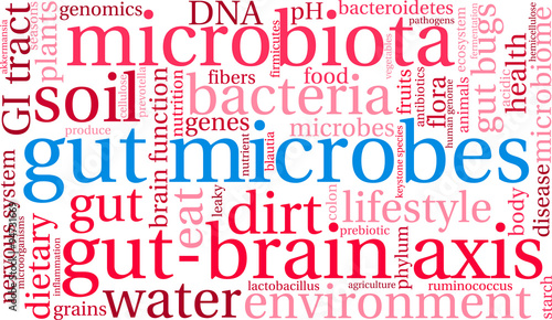 Gut Microbes Word Cloud