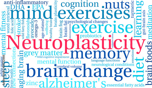 Neuroplasticity Word Cloud