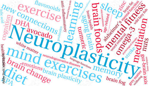 Neuroplasticity Word Cloud