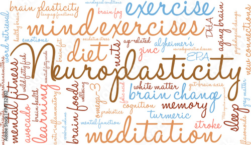 Neuroplasticity Word Cloud