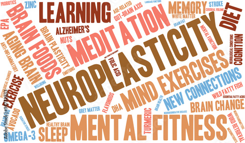 Neuroplasticity Word Cloud