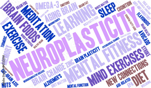 Neuroplasticity Word Cloud