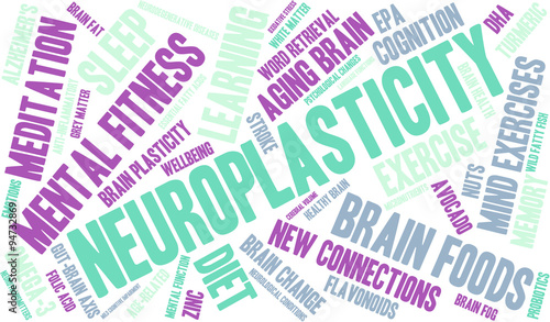 Neuroplasticity Word Cloud