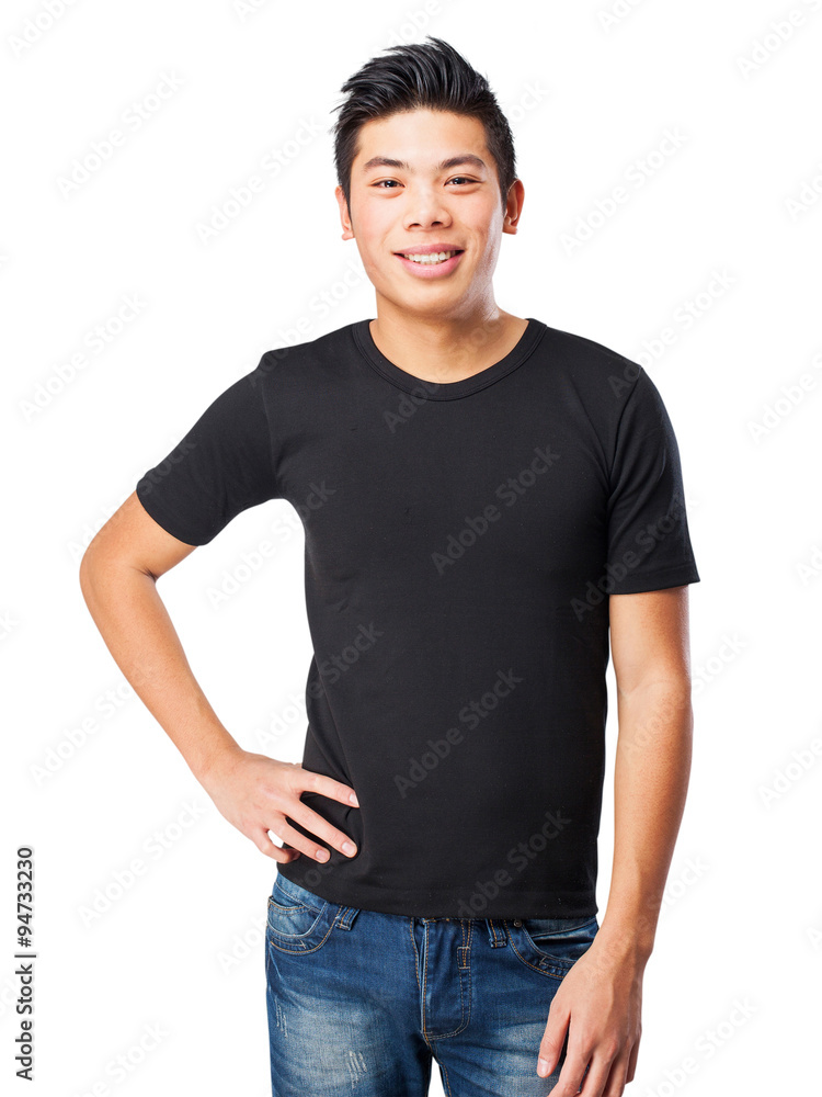 Fototapeta premium cool chinese-man standing