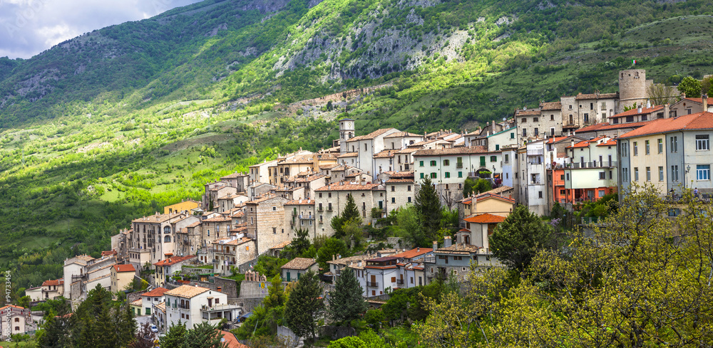 most beautiful villages of Italy series - Barea in Abruzzo