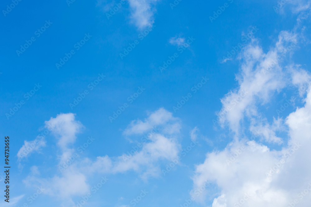 cloud on clear blue sky background cloud on clear blue sky background