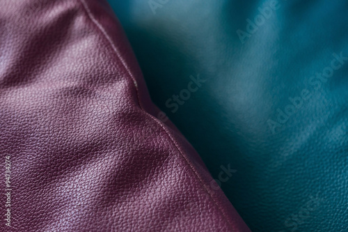 Photography leather of pillow