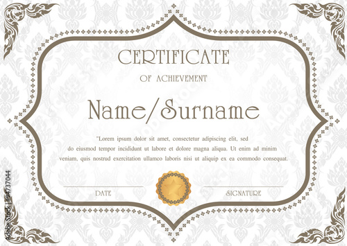 Vector certificate