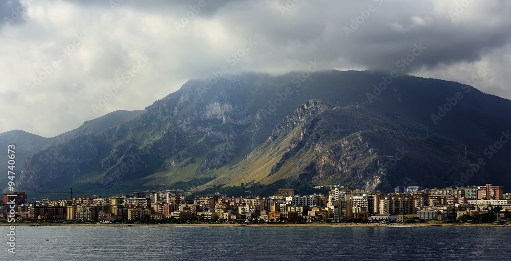 Dark Clouds over the City of Palermo