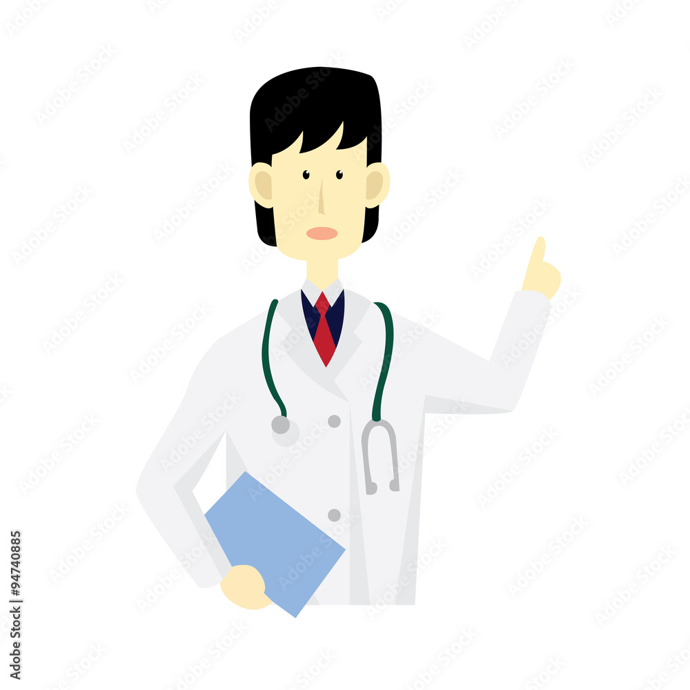 Medical doctor vector illustration Medical doctor vector illustration