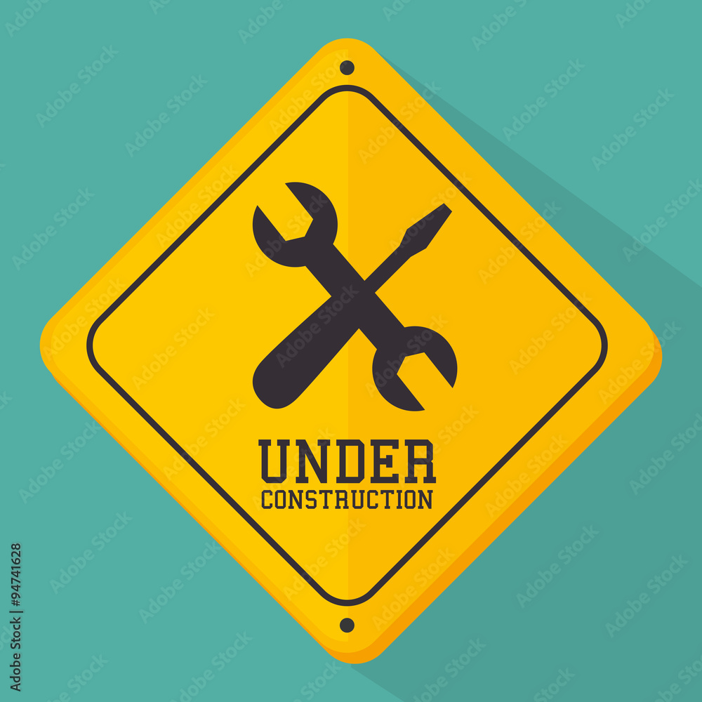 Constructions and tools theme design.