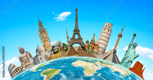 Famous monuments of the world