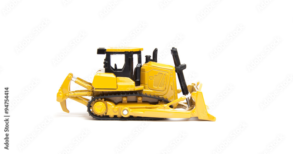 Obraz premium toy bulldozer