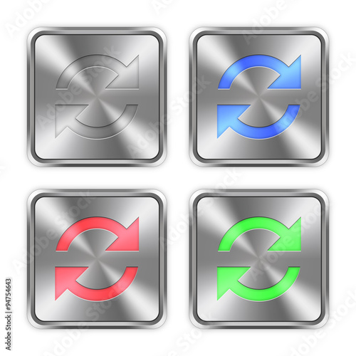 Color refresh steel buttons
