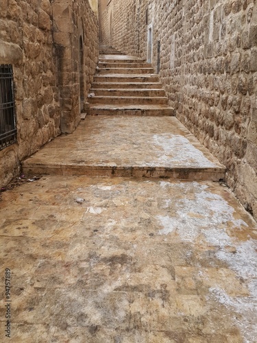 Türkiye'nin tarihi şehri Mardin sokağı photo